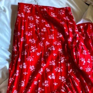 Ally Fashion | Skirts | Long Red Maxi 